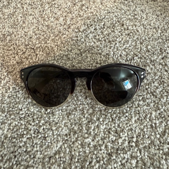 Michael Kors Black Gradient Round Sunglasses - Picture 1 of 3
